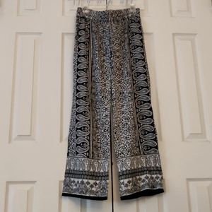 Artisan NY Black & White Pants, S